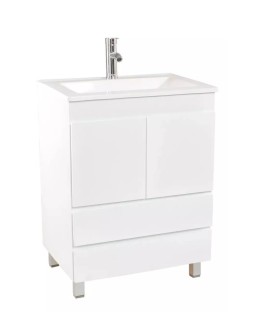 MGE VANITORY 60CM BLANCO CON MESADA