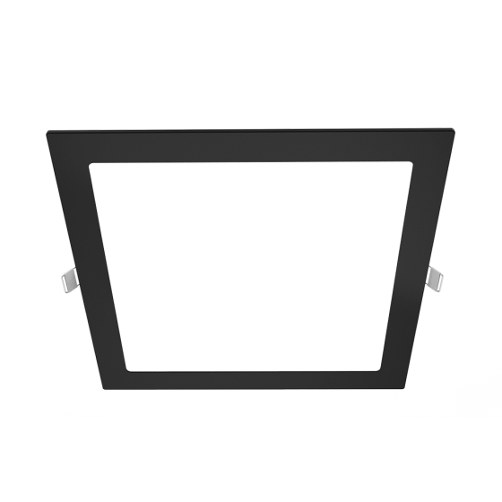 MACROLED NPEC18WW PANEL FLAT CUADRADO NEG  18W AC8