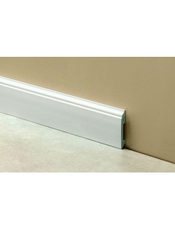 ATRIM ZOCALO PVC CURVES BLANCO 80 MM 2340 X 2.5 ML