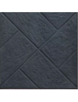 RAZZANTE COLONIAL NEGRO 40X40 PAQ:0.48 M2